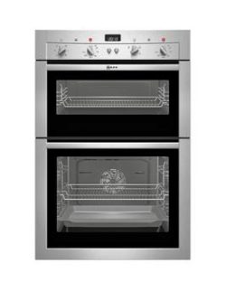 Neff U14M42N3Gb Built-In Double Electric Oven - Stainless Steel